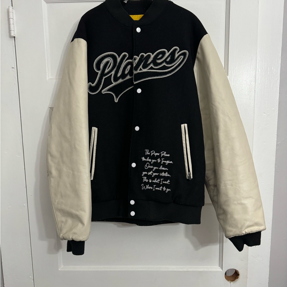 Paperplanes varsity jacket